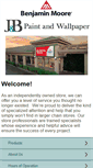 Mobile Screenshot of jbpaintstore.com